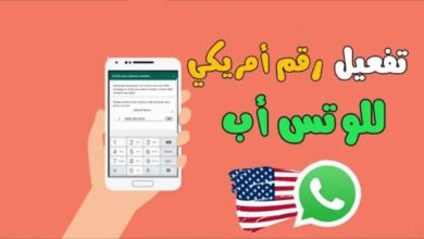 يوفر البرنامج رقمًا أمريكيًا مجانيًا لتنشيط WhatsApp. تطبيق لا يعلم بها العرب